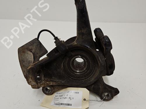 Used Right front steering knuckle PEUGEOT 407 (6D_) 2.0 16V (6DRFJC, 6DRFJE, 6DRFJF) (140 hp) 30808846