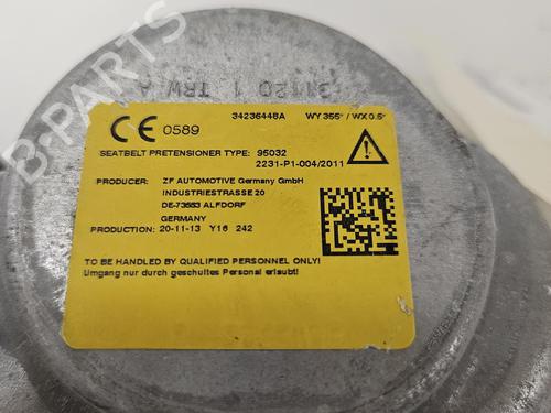 Front right seatbelt OPEL COMBO Box Body/MPV (K9) 1.5 D | BP39522791I25 - Image 3