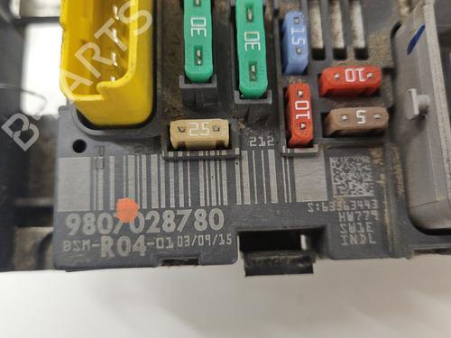 Used Fuse box Fuse box PEUGEOT PARTNER Tepee 1.6 BlueHDi 120 (120 hp) 33857153 33857153