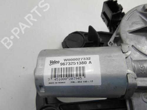 Used Back wipers mechanism PEUGEOT 208 I (CA_, CC_) 1.6 HDi / BlueHDi 75 (75 hp) 22107486