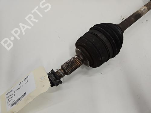 Right front driveshaft RENAULT SCÉNIC III (JZ0/1_) 1.5 dCi | BP29837680M39