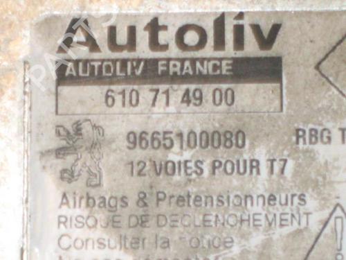 ECU airbags PEUGEOT 308 SW I (4E_, 4H_) 2.0 HDi | BP20910222M53 