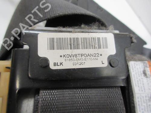 Used Front left belt tensioner HONDA CIVIC VIII Hatchback (FN, FK) 2.2 CTDi (FK3) (140 hp) 20890028