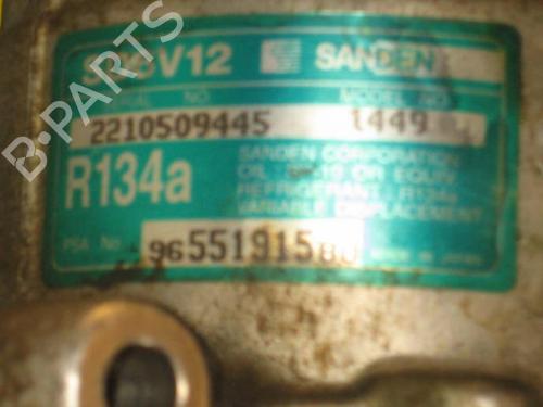 AC compressor PEUGEOT 206 Hatchback (2A/C) 1.4 HDi eco 70 | BP20904027M34 