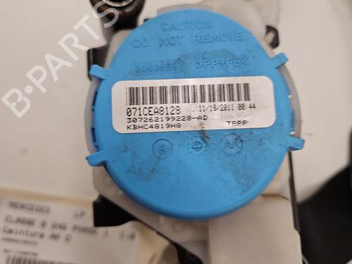 Rear right belt tensioner MERCEDES-BENZ B-CLASS Sports Tourer (W246, W242) B 180 CDI (246.200) | BP30176563C90