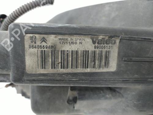 Used Right headlight PEUGEOT 206 Hatchback (2A/C) 1.9 D (69 hp) 20905525