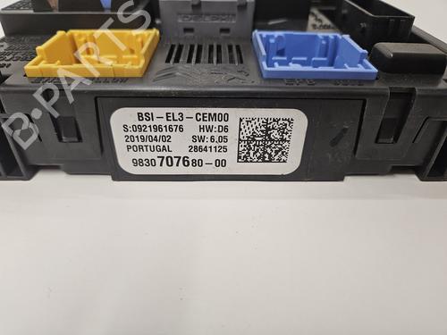 Electronic module PEUGEOT PARTNER Box Body/MPV (K9)  | BP34111431M83  - Image 9