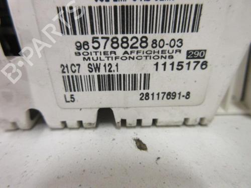 Used Display monitor CITROËN C4 Coupe (LA_) 1.6 HDi (109 hp) 20895222