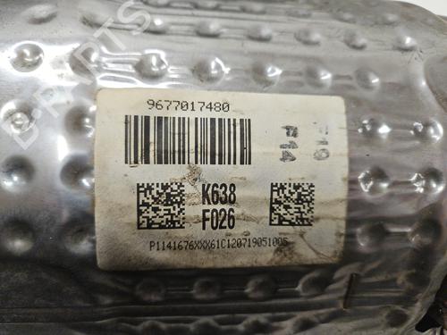 Used Catalyst Catalyst PEUGEOT 208 I (CA_, CC_) 1.6 HDi (92 hp) 23792526 23792526