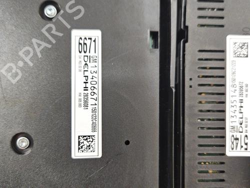 Climate control OPEL ASTRA J (P10) 1.4 Turbo (68) | BP32455518I5