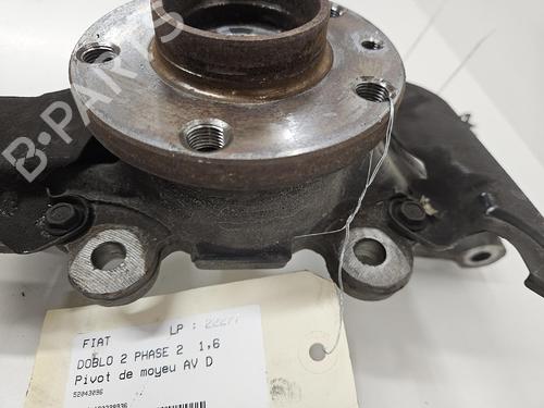 Right front steering knuckle FIAT DOBLO Cargo (263_) 1.6 D Multijet (263WXD1B, 263WXR1B, 263WXX1B, 263ZXD1B,... | BP38009247M26 - Image 2
