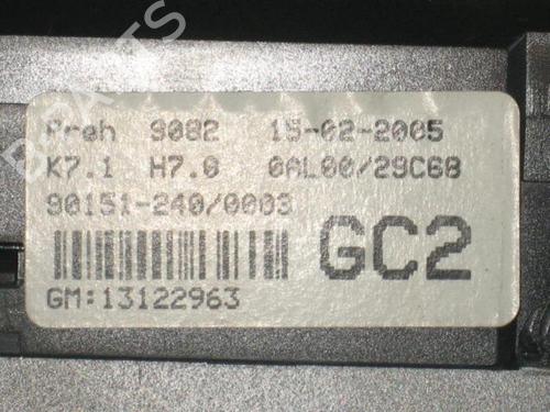Climate control OPEL ASTRA H (A04) 1.7 CDTI (L48) | BP20903898I5 