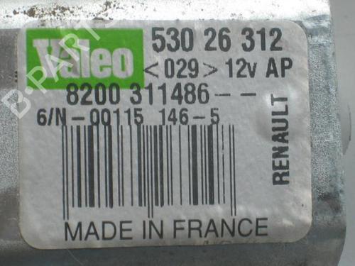 Used Rear wiper motor Rear wiper motor RENAULT CLIO III (BR0/1, CR0/1) 1.5 dCi (BR17, CR17) (86 hp) 20910427 20910427
