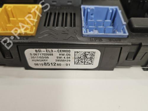 Electronic module PEUGEOT TRAVELLER Bus (V_)  | BP34202810M83  - Image 9