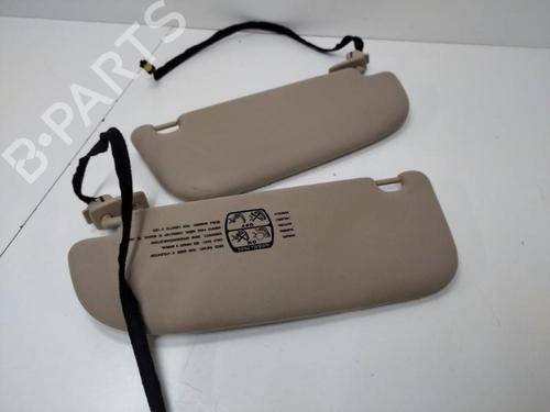 Left sun visor PEUGEOT 607 (9D, 9U) 2.2 HDi | BP20888222I1 