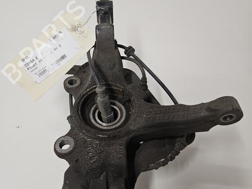 Used Right front steering knuckle Right front steering knuckle OPEL CORSA E (X15) 1.4 Turbo (08, 68) (101 hp) 34385109 34385109