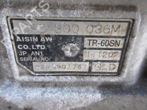 Gearbox VW TOUAREG (7LA, 7L6, 7L7) 5.0 V10 TDI | BP22108939M3 