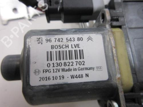 Used Front right window mechanism Front right window mechanism PEUGEOT 208 I (CA_, CC_) 1.6 BlueHDi 100 (100 hp) 20894968 20894968