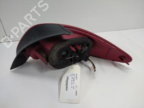 Used Left taillight Left taillight PEUGEOT 206 Hatchback (2A/C) 1.6 16V (109 hp) 20896417 20896417