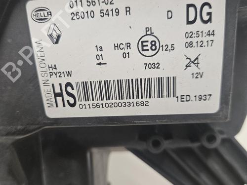 Right headlight RENAULT TWINGO III (BCM_, BCA_) 1.0 SCe 70 (BCMB) | BP38608580C29 - Image 2