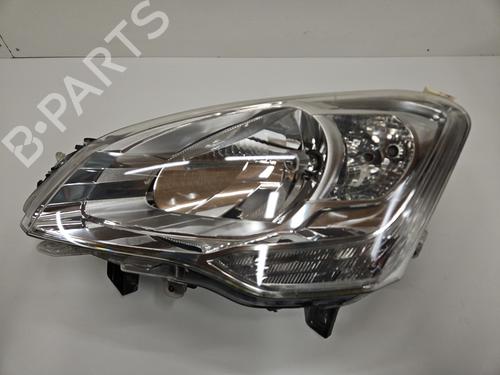 Used Left headlight CITROËN BERLINGO MULTISPACE (B9) 1.6 HDi 110 (109 hp) 31019976