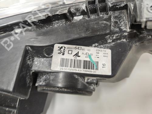 Left headlight PEUGEOT 307 Break (3E) 1.6 HDi 110 | BP31154275C28 