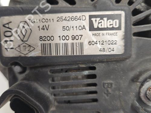 Alternator RENAULT SCÉNIC II (JM0/1_) 1.6 (JM0C, JM0J, JM1B) | BP30380852M7