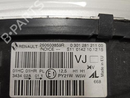 Left headlight RENAULT CAPTUR I (J5_, H5_) 1.2 TCe 120 | BP40607067C28 - Image 5