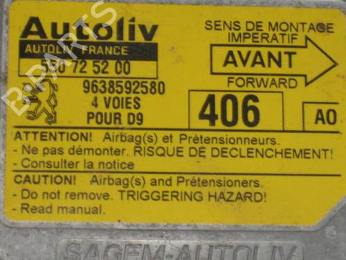 Used Control unit Control unit PEUGEOT 406 Coupe (8C) 2.2 HDI (133 hp) 20909889 20909889