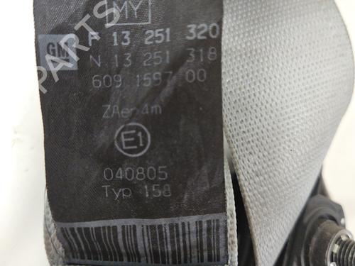 Høyre bak beltestrammer OPEL CORSA D (S07) 1.3 CDTI (L08, L68) | BP29372317C90 