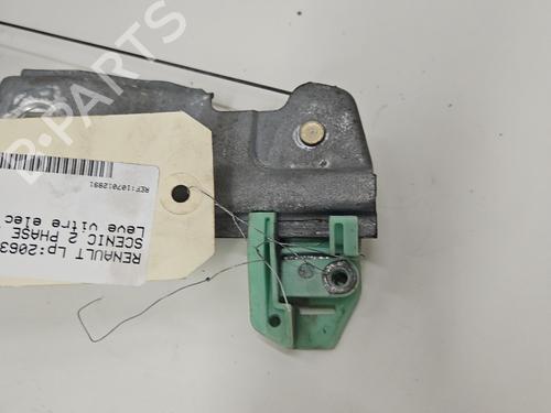 Used Front right window mechanism RENAULT SCÉNIC II (JM0/1_) 1.6 (JM0C, JM0J, JM1B) (113 hp) 30380849