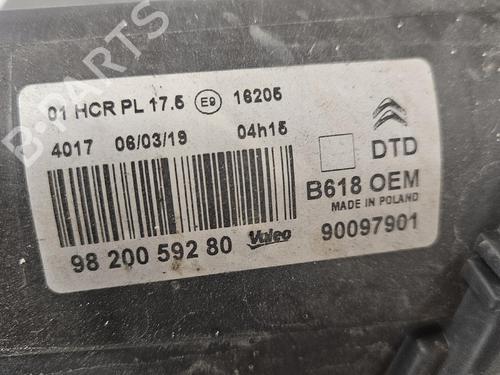 Højre forlygte Højre forlygte 39522830 39522830