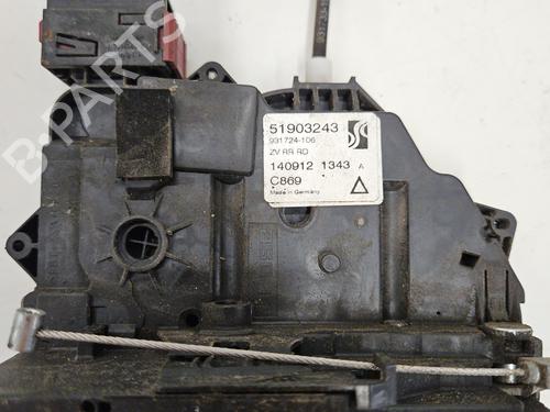 Rear right lock FIAT PUNTO EVO (199_) 1.3 D Multijet (199AXC1A, 199BXC1A, 199AXT1A, 199BXT1A) | BP28503818C99 