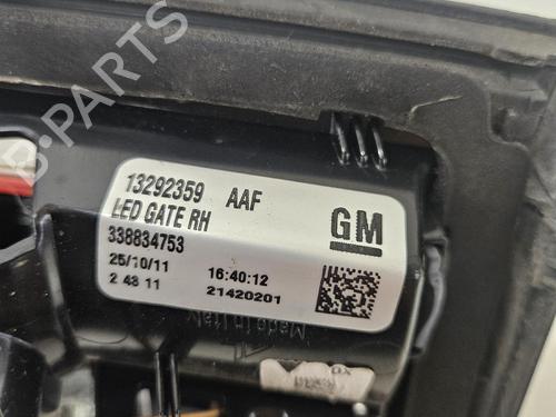 Højre baglygte bagklap Højre baglygte bagklap OPEL ZAFIRA TOURER C (P12) 2.0 CDTi (75) (165 hp) 36653016 36653016