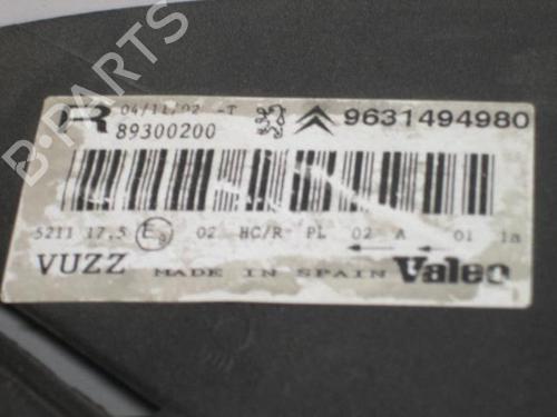 Right headlight CITROËN XSARA PICASSO (N68) 2.0 HDi | BP20898668C29 