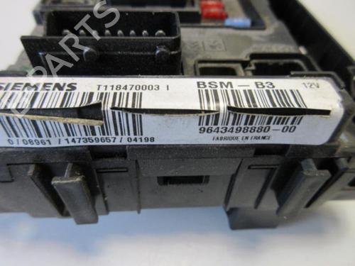 Used Fuse box Fuse box CITROËN C5 I (DC_) 2.0 HDi (DCRHZB, DCRHZE) (109 hp) 22106197 22106197