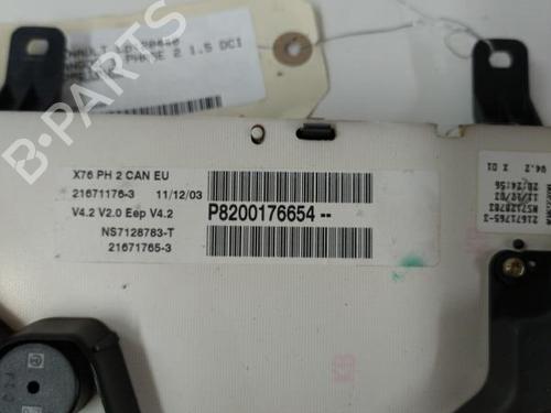 Instrument cluster RENAULT KANGOO Express (FC0/1_) 1.5 dCi (FC07, FC1R) | BP20899693C47 