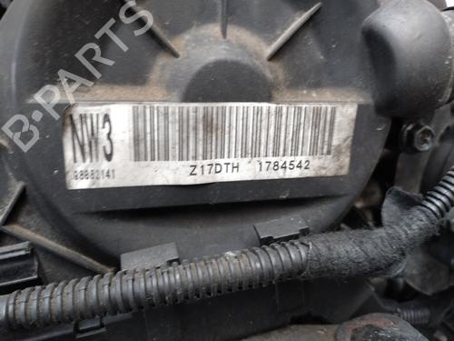 Used Engine Engine OPEL MERIVA A MPV (X03) 1.7 CDTI (E75) (100 hp) 22109780 22109780