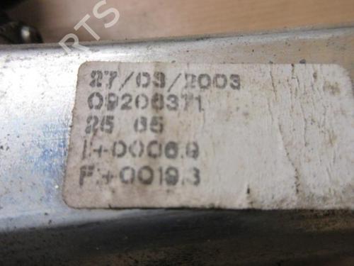 Used Front right window mechanism OPEL AGILA (A) (H00) 1.2 16V (F68) (75 hp) 20900569