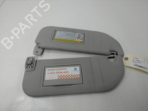 Used Left sun visor PEUGEOT 107 (PM_, PN_) 1.0 (68 hp) 20905615