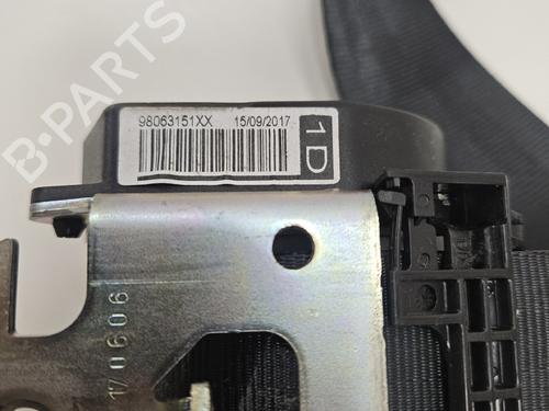 Used Front right seatbelt Front right seatbelt PEUGEOT 208 I (CA_, CC_) 1.6 HDi / BlueHDi 75 (75 hp) 36317119 36317119