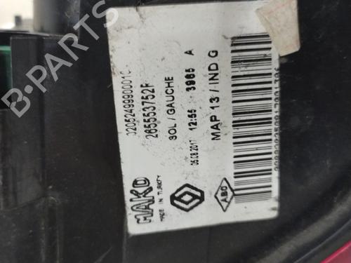Left taillight RENAULT CLIO IV (BH_) 0.9 TCe 90 (BHNF, BHMA, BHMH, BHJK, BHJR) | BP20902102C34 