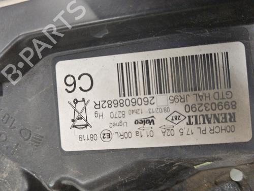 Left headlight RENAULT SCÉNIC III (JZ0/1_) 1.5 dCi | BP29837663C28