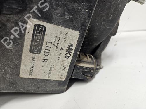 Used Right headlight Right headlight PEUGEOT BIPPER Tepee 1.4 HDi (68 hp) 36525083 36525083