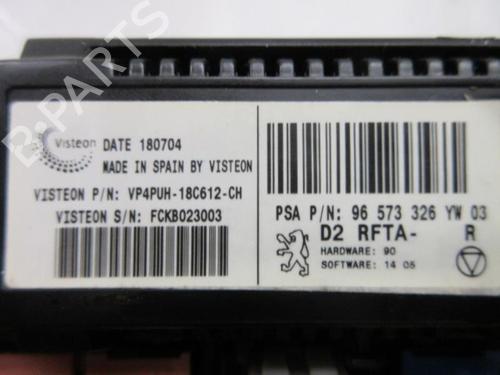 Climate control PEUGEOT 407 (6D_) 1.8 (6D6FZB) | BP20906263I5 