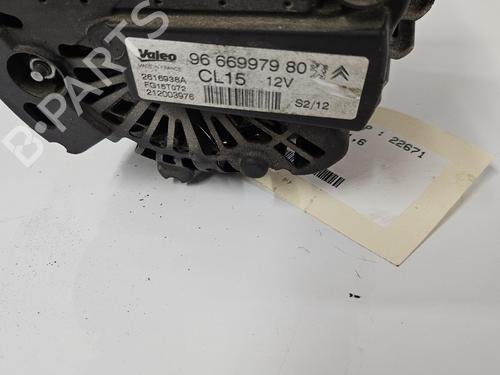 Alternator CITROËN DS4 (NX_) 1.6 VTi 120 | BP40290120M7 - Image 4