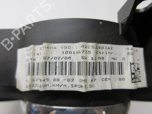 Instrument cluster PEUGEOT 207 SW (WK_) 1.6 HDi | BP20894818C47 