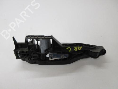 Used Rear left exterior door handle PEUGEOT 208 I (CA_, CC_) 1.6 HDi / BlueHDi 75 (75 hp) 20900439