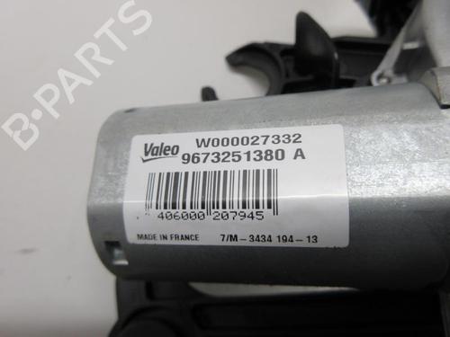 Used Back wipers mechanism PEUGEOT 208 I (CA_, CC_) 1.6 HDi (92 hp) 22107585