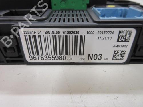 Used Electronic module PEUGEOT 208 I (CA_, CC_) 1.6 HDi (92 hp) 20889355